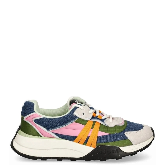 Desigual Paneled Lace Up Sneakers - Picture 1 of 4